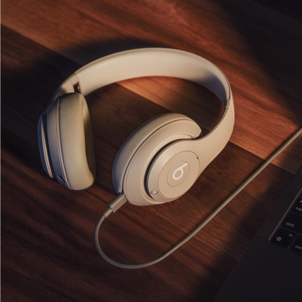 Beats Over-Ear Headphones in Cream